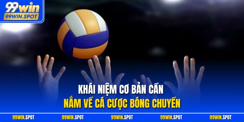 Khái niệm cơ bản cần nắm về cá cược bóng chuyền